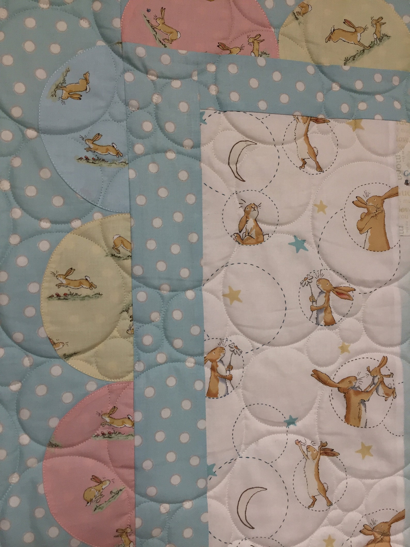 Guess How Much I Love You Baby Quilt Pattern by Ellen Abshier Etsy