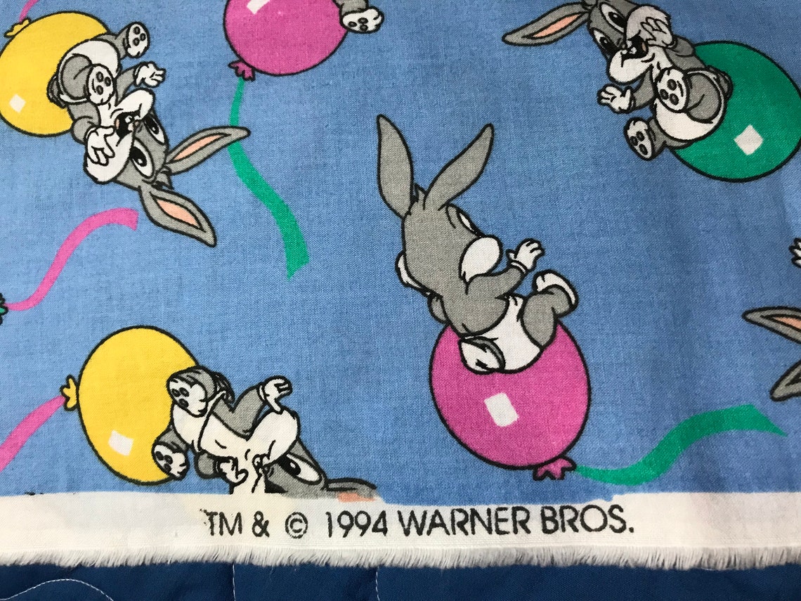 Baby Bugs Bunny Balloon Vintage Fabric 2 Yds. X 45 - Etsy
