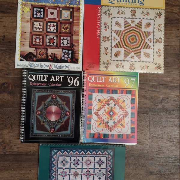 2024 Quilt Calendars Etsy