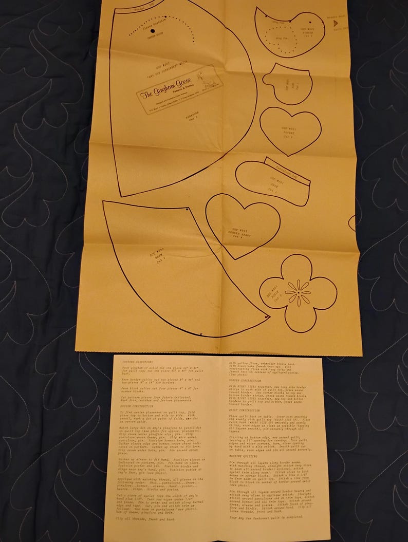 Sue 12 9 Quilt Squares, Amy Sue & Sue Patterns and