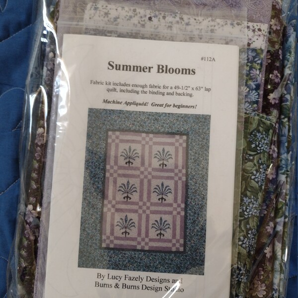 Summer Blooms Quilt Pattern Etsy