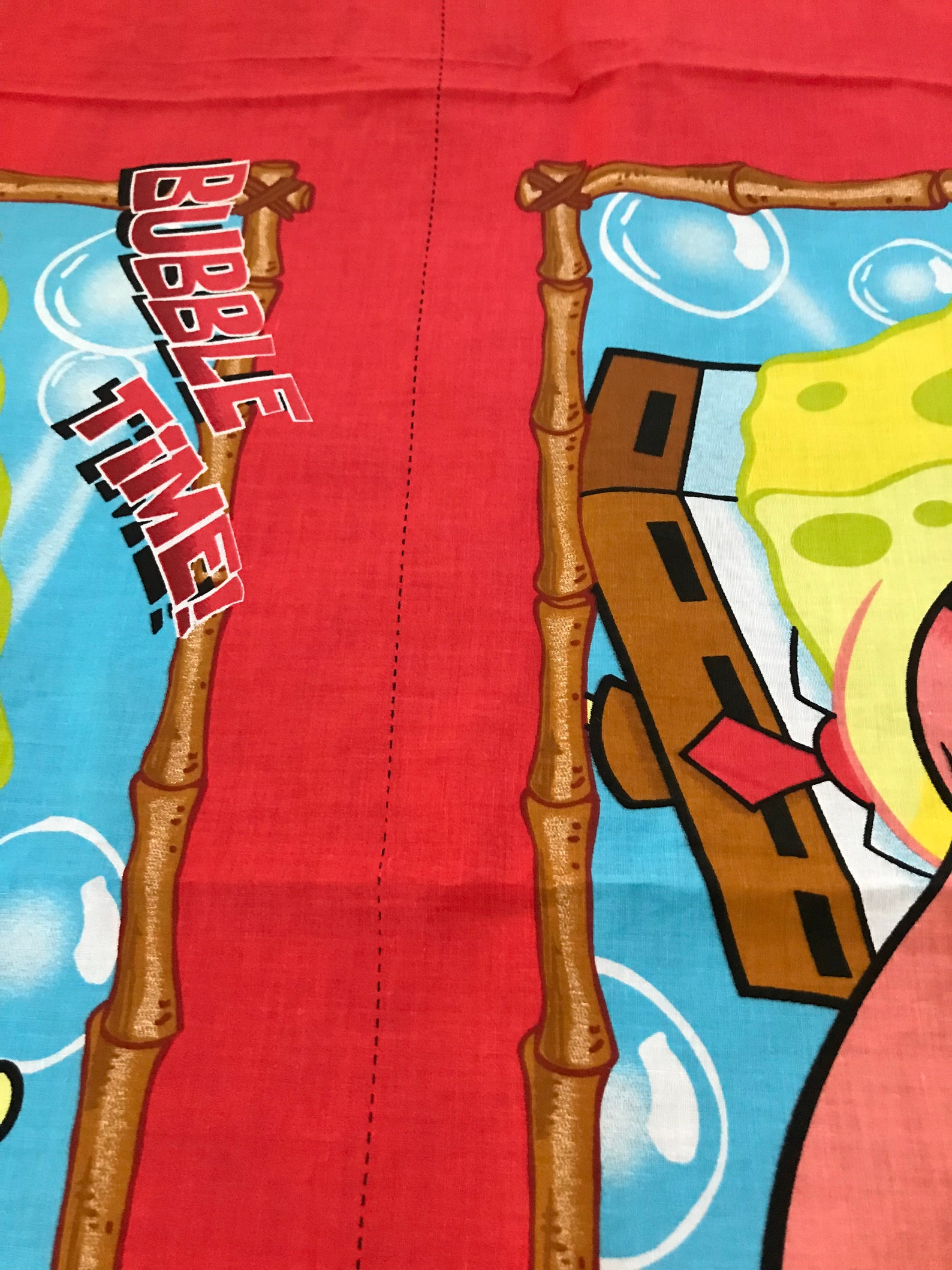 Spongebob Squarepants Fabric Panels 7 Panels of Two Designs - Etsy