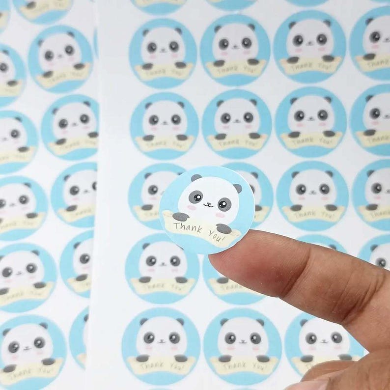 Custom Vinyl Logo Stickers | 70 Stickers per Sheet | Waterproof 37mm ...