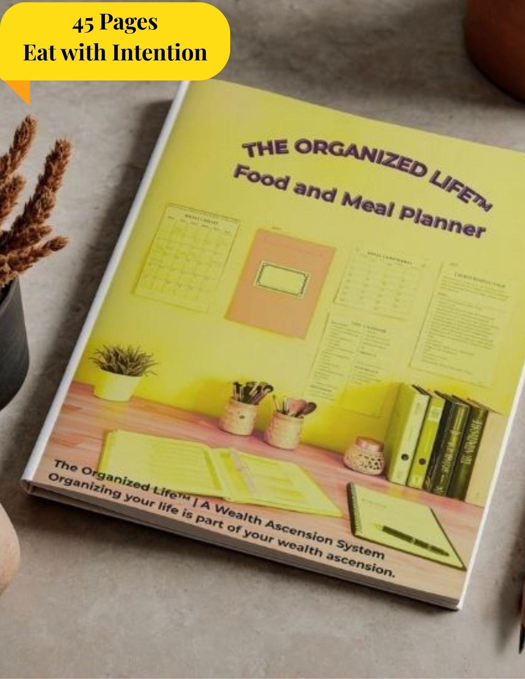 Food and Meal Planner Printable Weekly Meal Planning Grocery List