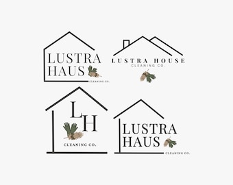 Cleaning Services Logo for House Cleaning Business, House Cleaner, Residential Cleaning, Maid Service, Cleaning Company DIY Logo Designing