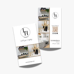 Visitekaartjes voor schoonmaakbedrijven: QR-codekaartje voor schoonmaakbedrijven, conciërges, schoonmaaksters en andere huishoudelijke hulpen.