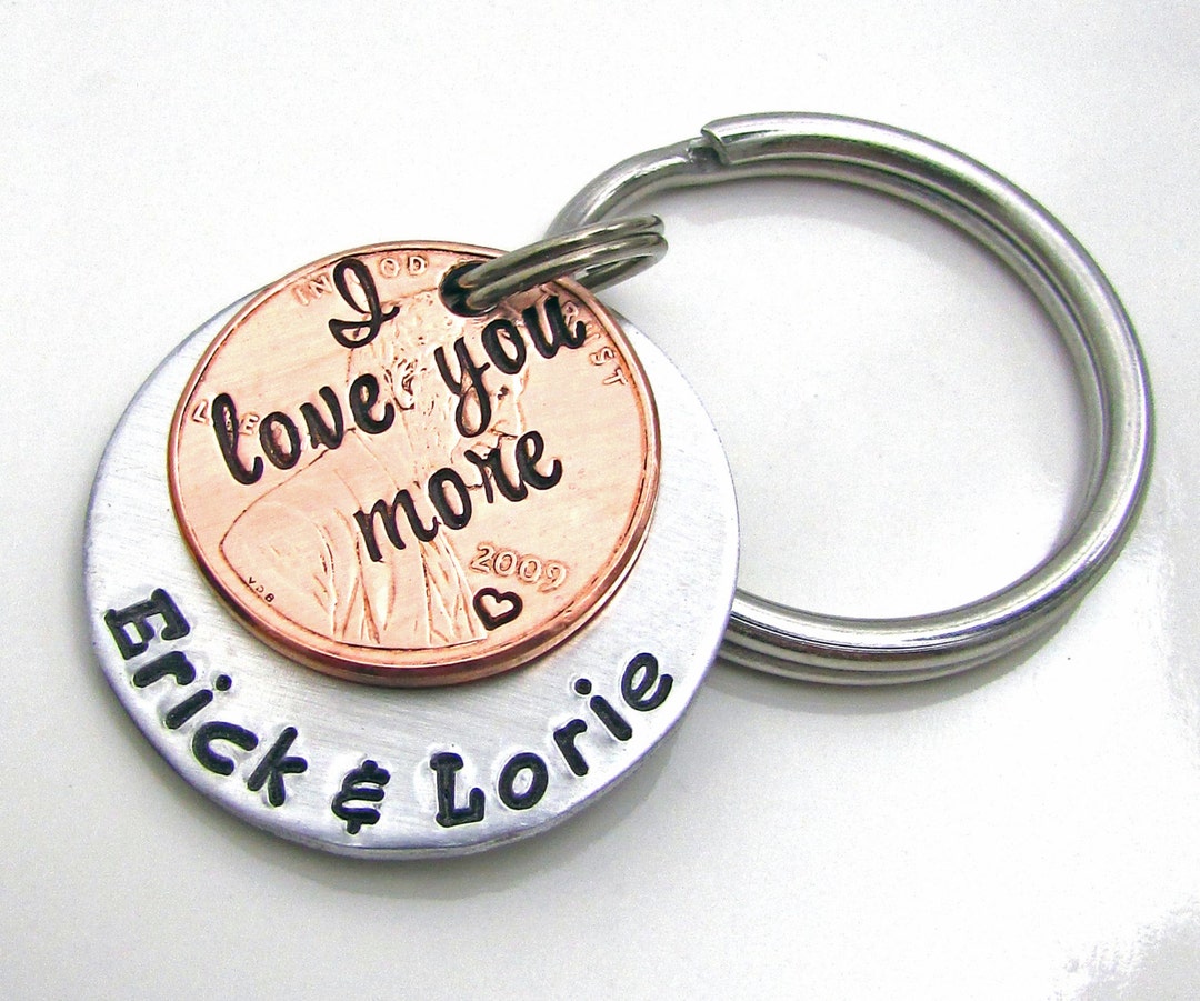 Mens Personalized Anniversary Gift, I Love You More Personalized ...