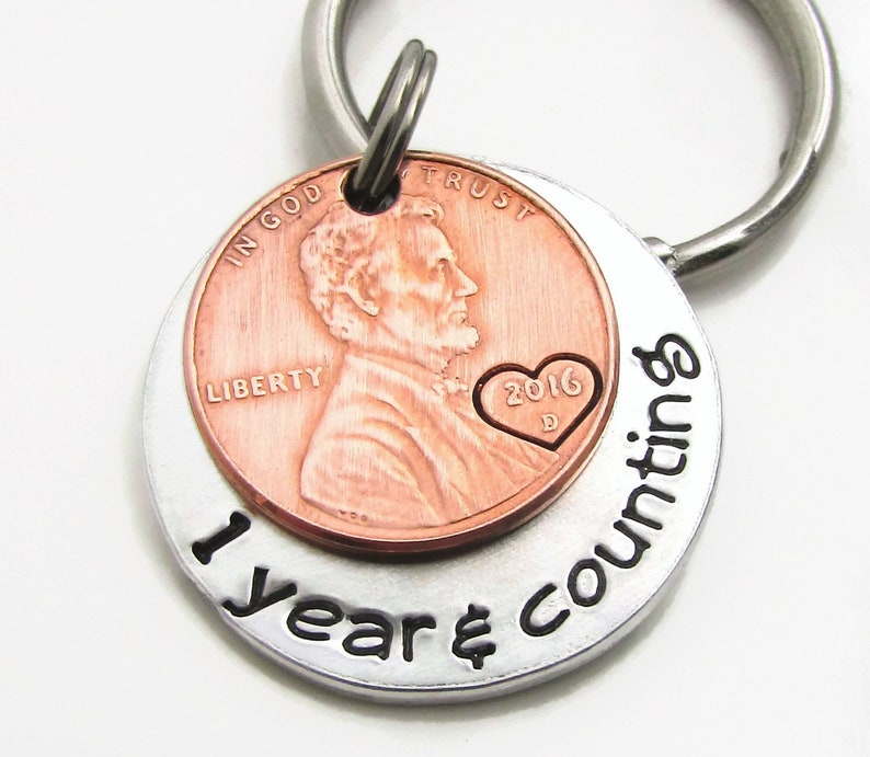 Custom Anniversary Gifts
 Mens Personalized Anniversary Gift Personalized KeyChain