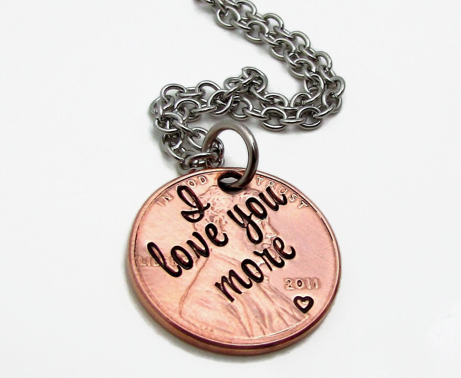 Personalized Penny Necklace 