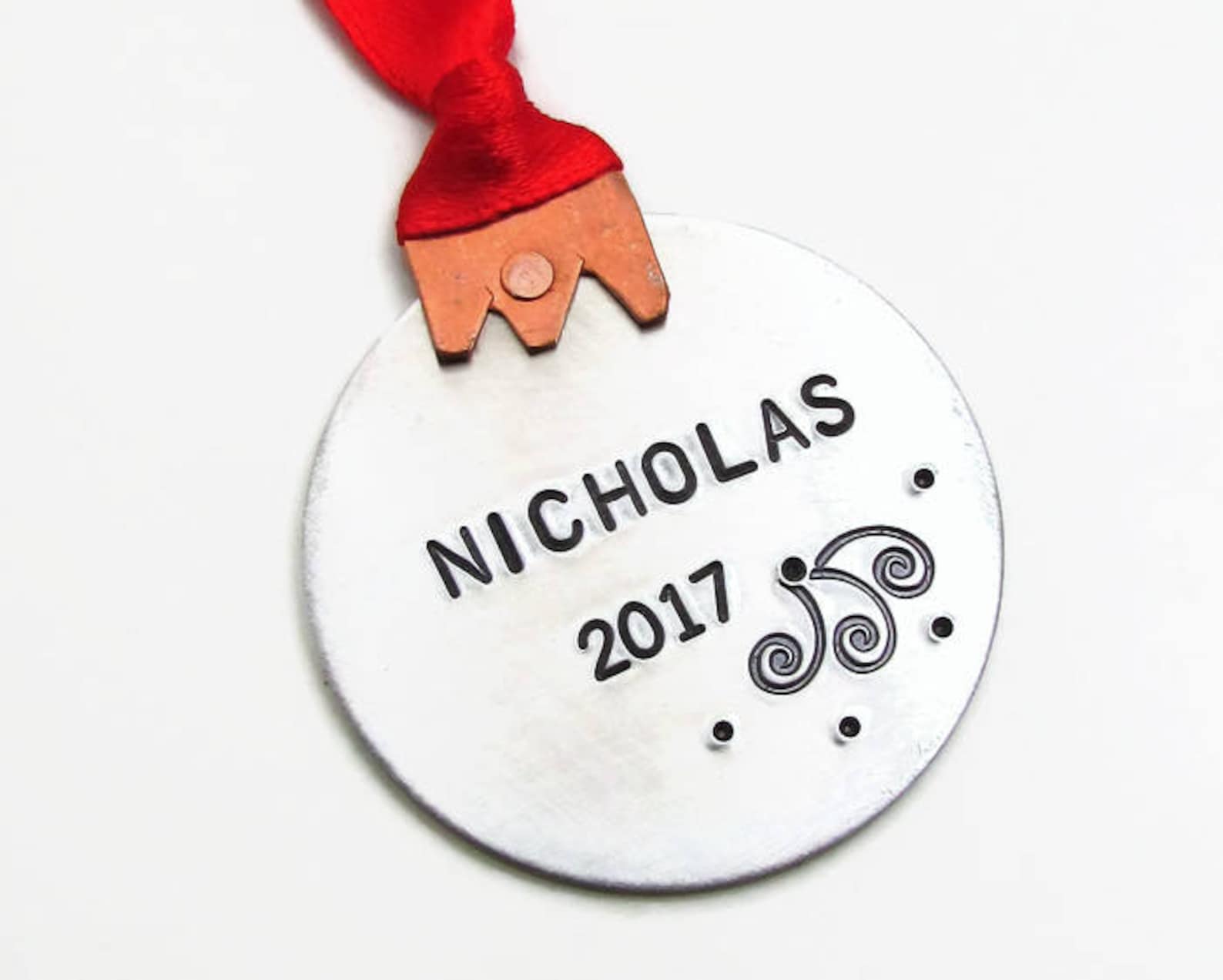 Personalized Christmas Ornament Personalized Ornament With Etsy