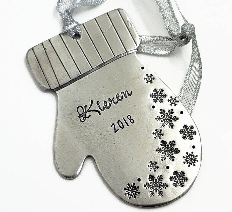 Custom Ornament Pewter Handmade Ornament Christmas Decor Etsy