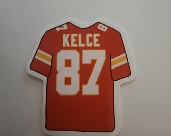 Kelce 87 Jersey sticker