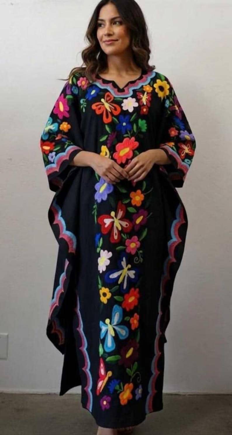 Plus Size Traditional Mexican Dress - Etsy