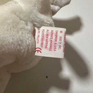 Ty Beanie Babies Angel Bear Lot Halo Halo II Herald White Plush Wings 1998-2002 image 20