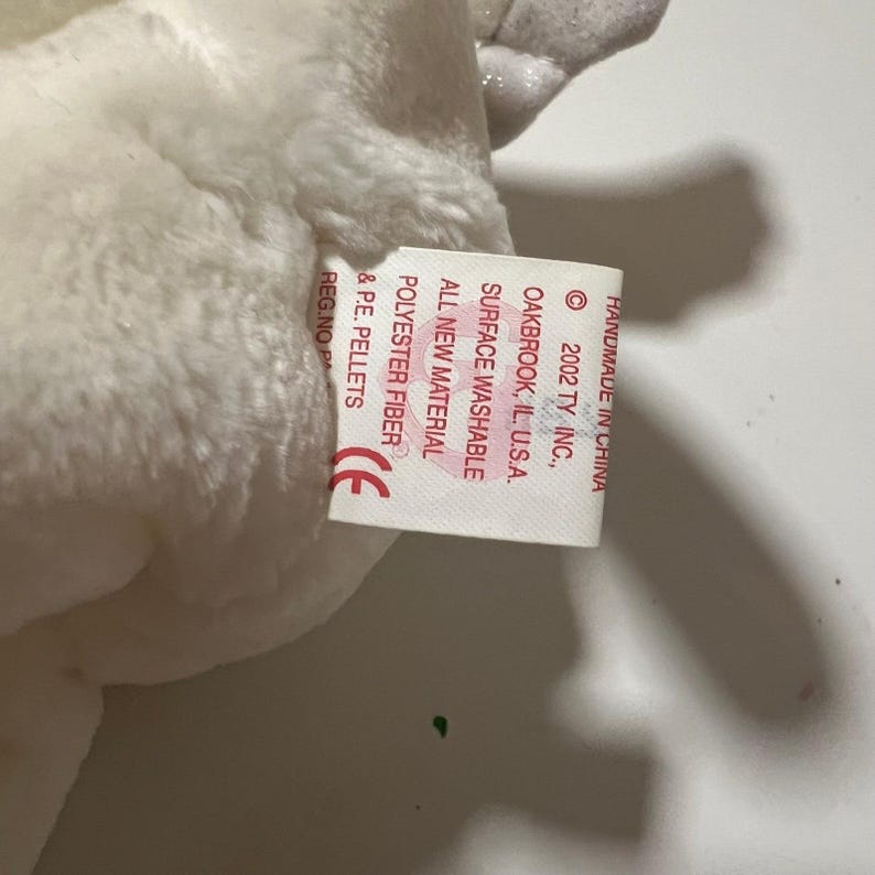 Ty Beanie Babies Angel Bear Lot Halo Halo II Herald White Plush Wings 1998-2002 image 20