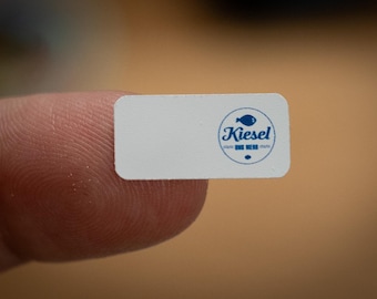 150 × Customized Vinyl Water-Resistant Stick-On Price Tags