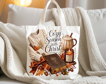 Christian Fall Autumn Bible Sweater Pumpkin Latte PNG, POD Shirt File Gift for Christian Woman Thanksgiving Cozy Fall Vibes, Bible Verse PNG