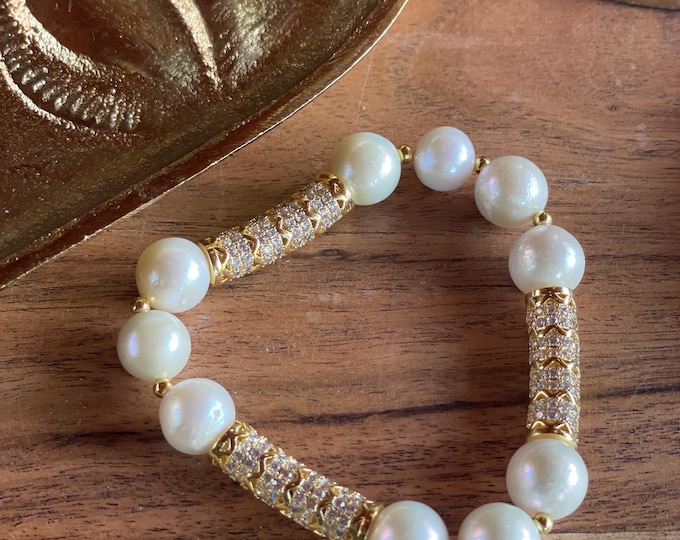 white royal mermaid bracelet