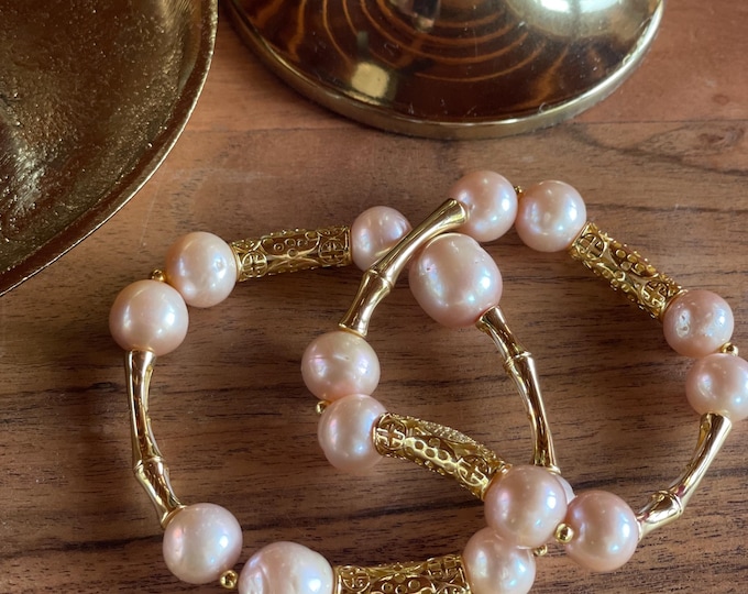 pink royal mermaid bracelet