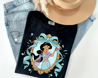 Princesa Jasmine Coquette Bow Png, Princesa Disney Png Personaje DisneyPng, Princesa Niña Png, Jasmine Png, Aladín EST 1992 Png