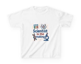 Scientist in the Making Kids Tee: Science Gift for Little Explorers