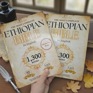 thumbnail image 2 of Ethiopian Bible In English | Volume Two | Most Complete 88 Scriptures | Illustrated Paperback 2 of 2