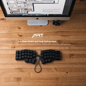 Corne V4.1 Split Keyboard Low Profile Choc | Pre Built Ergonomic Keyboard | Hot Swap Keycaps Vial image 13