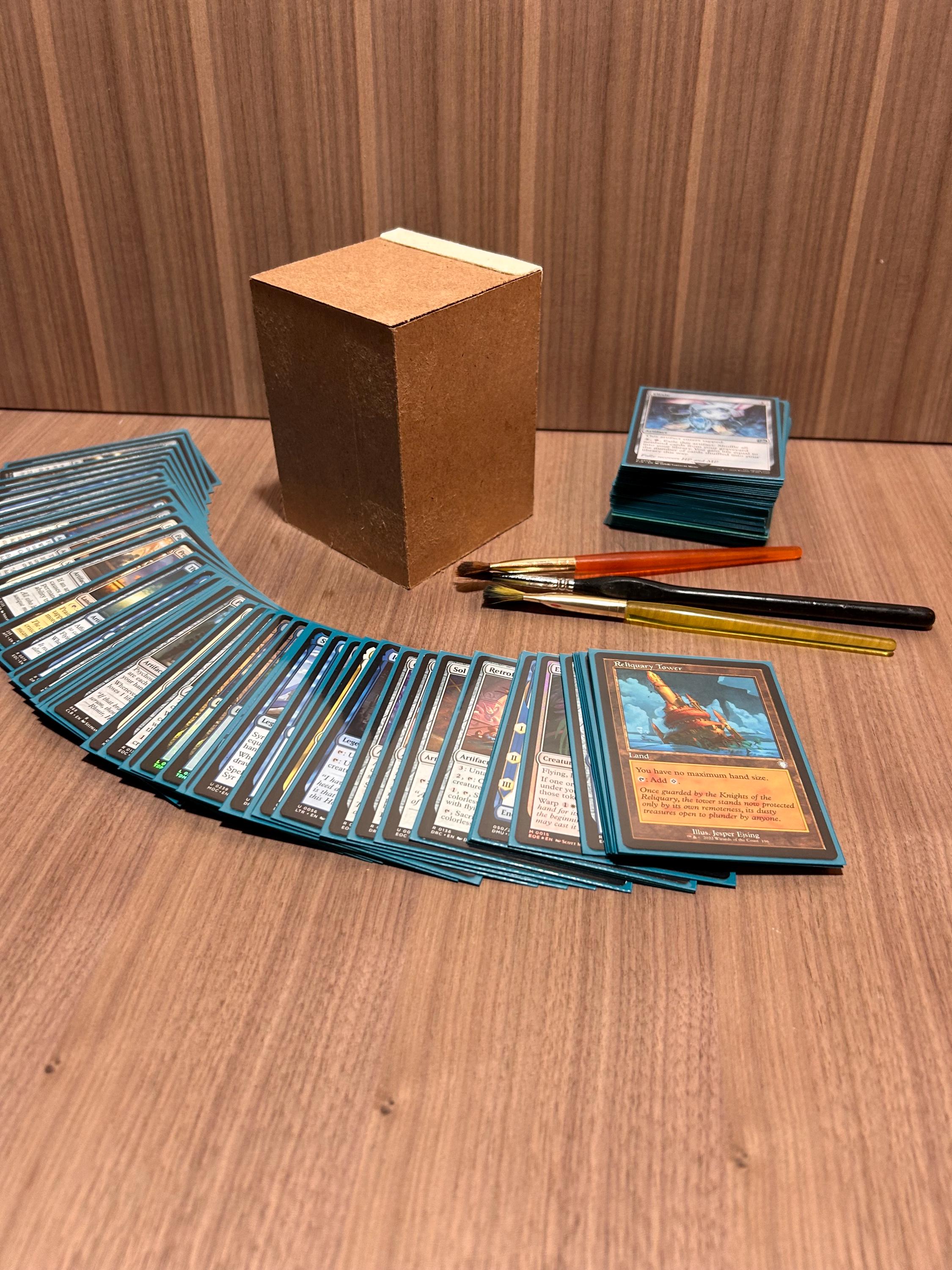 diy mtg card storage 7 Magic the gathering / diy deck box ideas