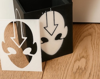 MTG Deck Box Stencils: Fantasy, Spider, Avatar - 3D Printed Painting Stencils