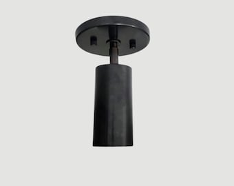 Handcrafted Adjustable Brass Ceiling Spotlight – Mid-Century Modern Flush Mount Light Fixture.