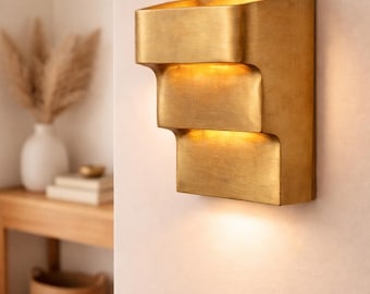 Solid Brass Wall Sconce, Wall Light, Outdoor wall lamp