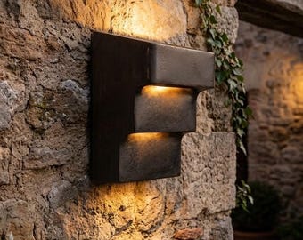 Brass Wall Sconce, Black Wall Light, Outdoor wall lamp, Minimalist lamp Fixture