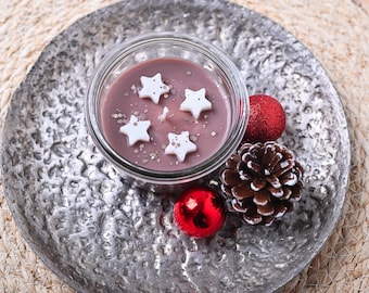 Handmade scented candle made of soy wax - Christmas cookie soy candle scented candle candle in a glass Christmas gift ritual candle energy candle