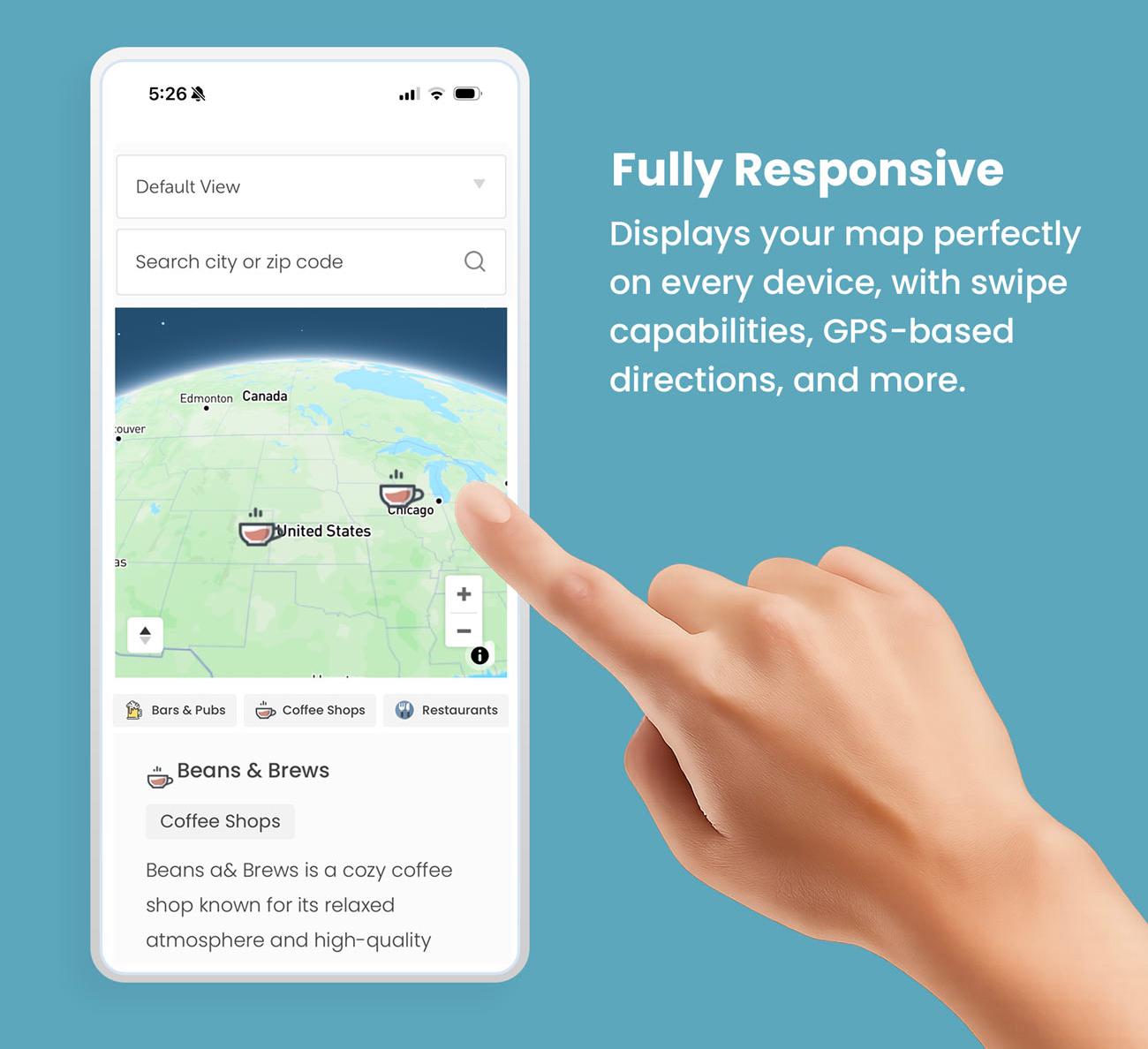 Wordpress Interactive Map – Add a Beautiful Map to Your Site With Store ...