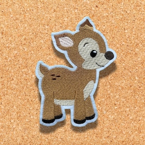 Reh ~ XL Aufnäher ~ Applikation ~ Bügelbild