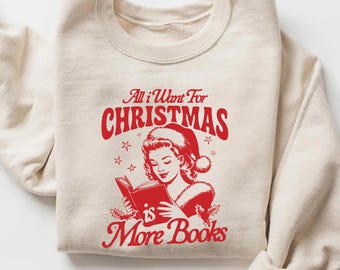 Bücherwurm Weihnachten Shirt, Leseratte
