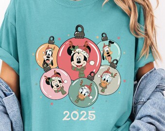 Camiseta retro de Disneyworld 2025, camiseta retro de Walt Disney, camiseta a juego de Disneyworld, camiseta a juego de vacaciones de Disney, camiseta de Mickey y sus amigos