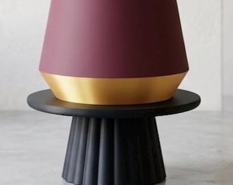 The Plinth Stand, Plant Stand, Pedestal for decoration, Round Stand for Indoor Use, Gift for Plant Lover