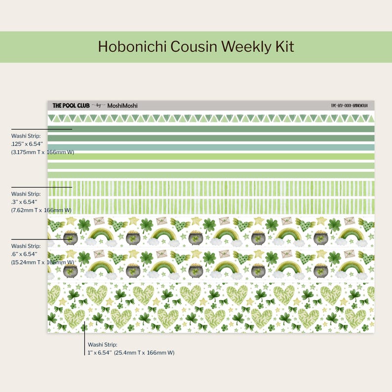 Printable March Weekly Planner Kit, Erin Condren, St Patrick's Day ...