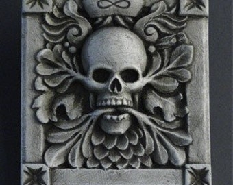 Endless Spirit - a gothic wall plaque represents life & death cycles