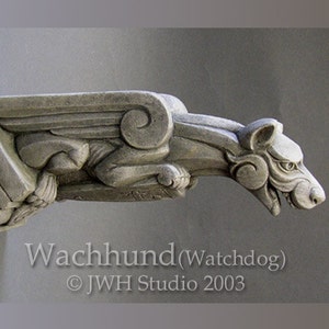 Wachhund (Watchdog) gargoyle by Jay W. Hungate