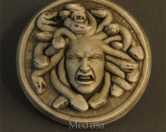 Medusa wall plaque - by Jay Hungate, copyright JWH Studio