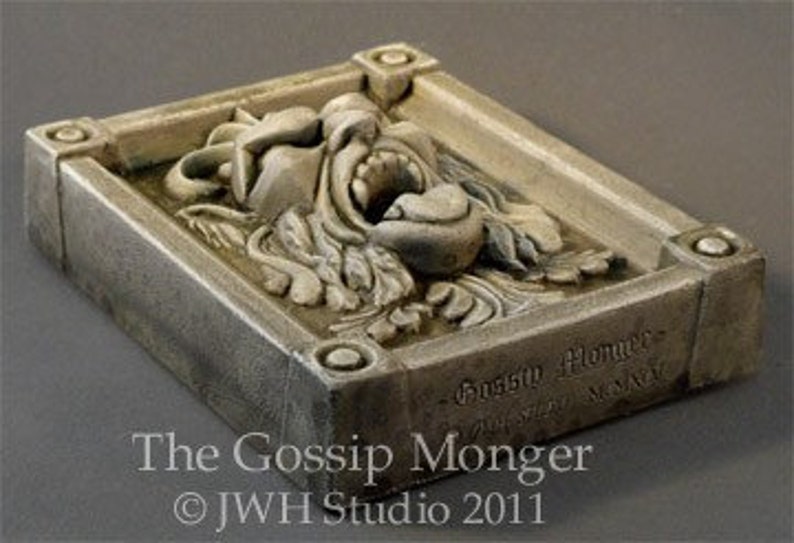 The Gossip Monger sculpture by Jay W. Hungate image 3