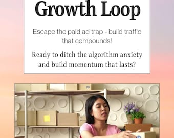 Etsy Seller Success Toolkit: Organic Growth, SEO, & Digital Marketing (PDF)