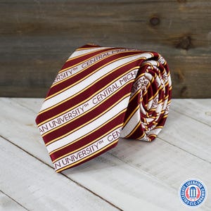 CMU Chippewas Men’s Tie | Official Licensed Central Michigan Necktie