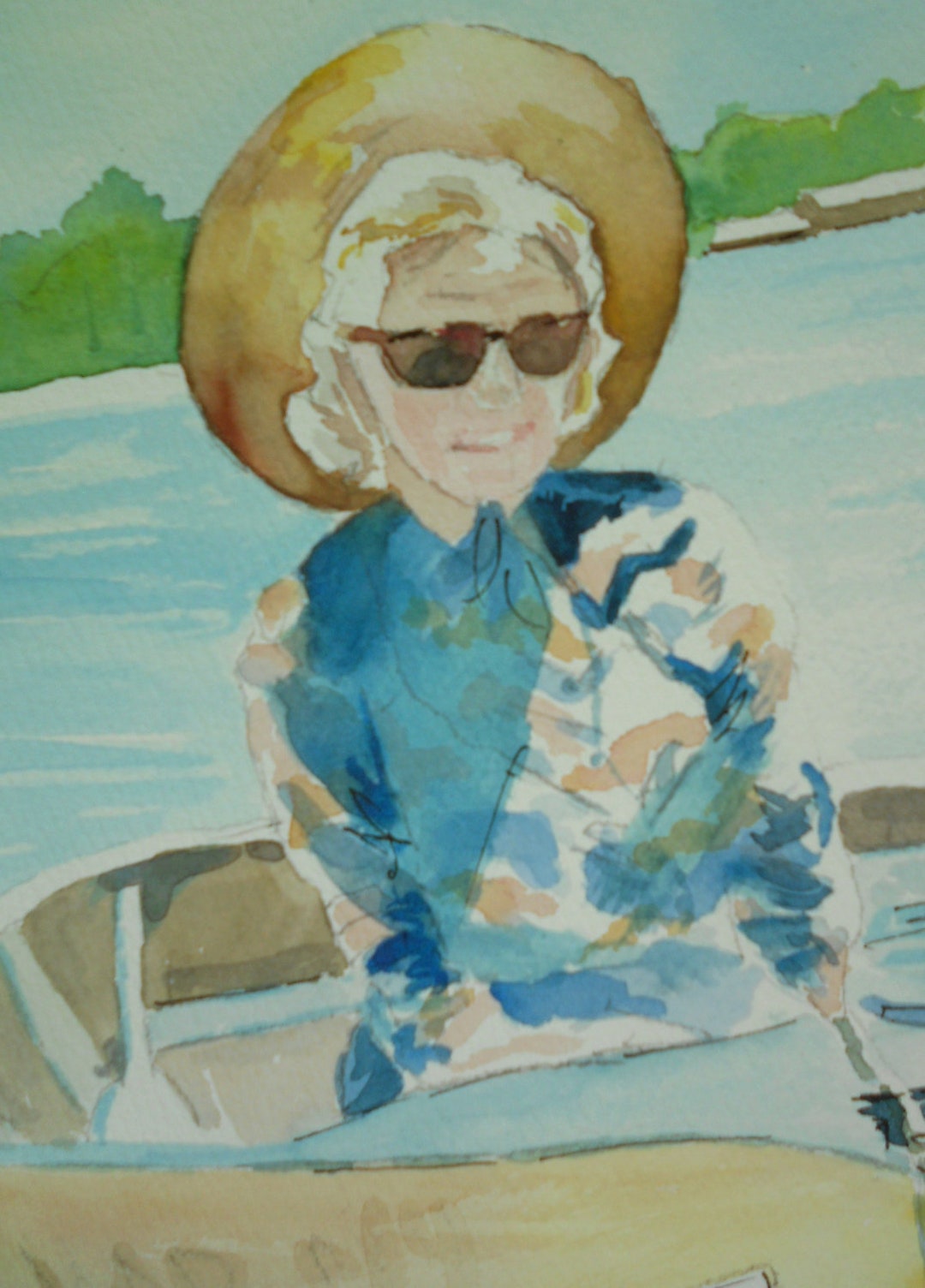 Custom Watercolor With Pen and Ink and Pastels From Your Photo. Wedding ...