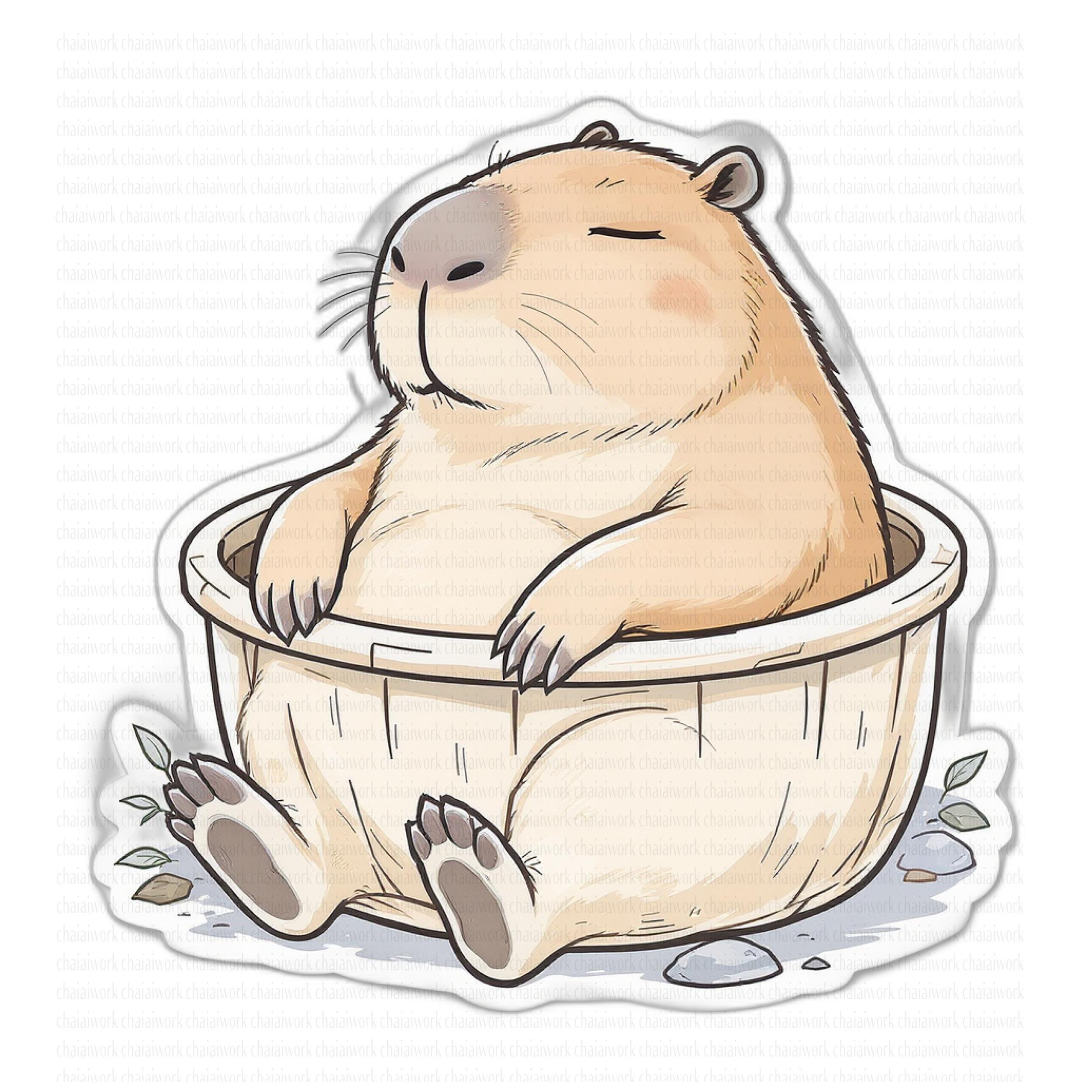 Capybara coconut - Etsy 日本