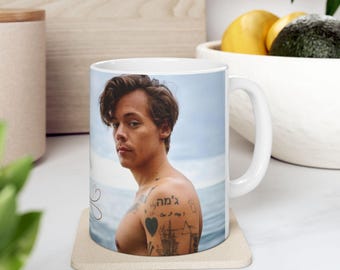 Harry Styles Inspired Mug, Golden Vibes, Personalised Gift