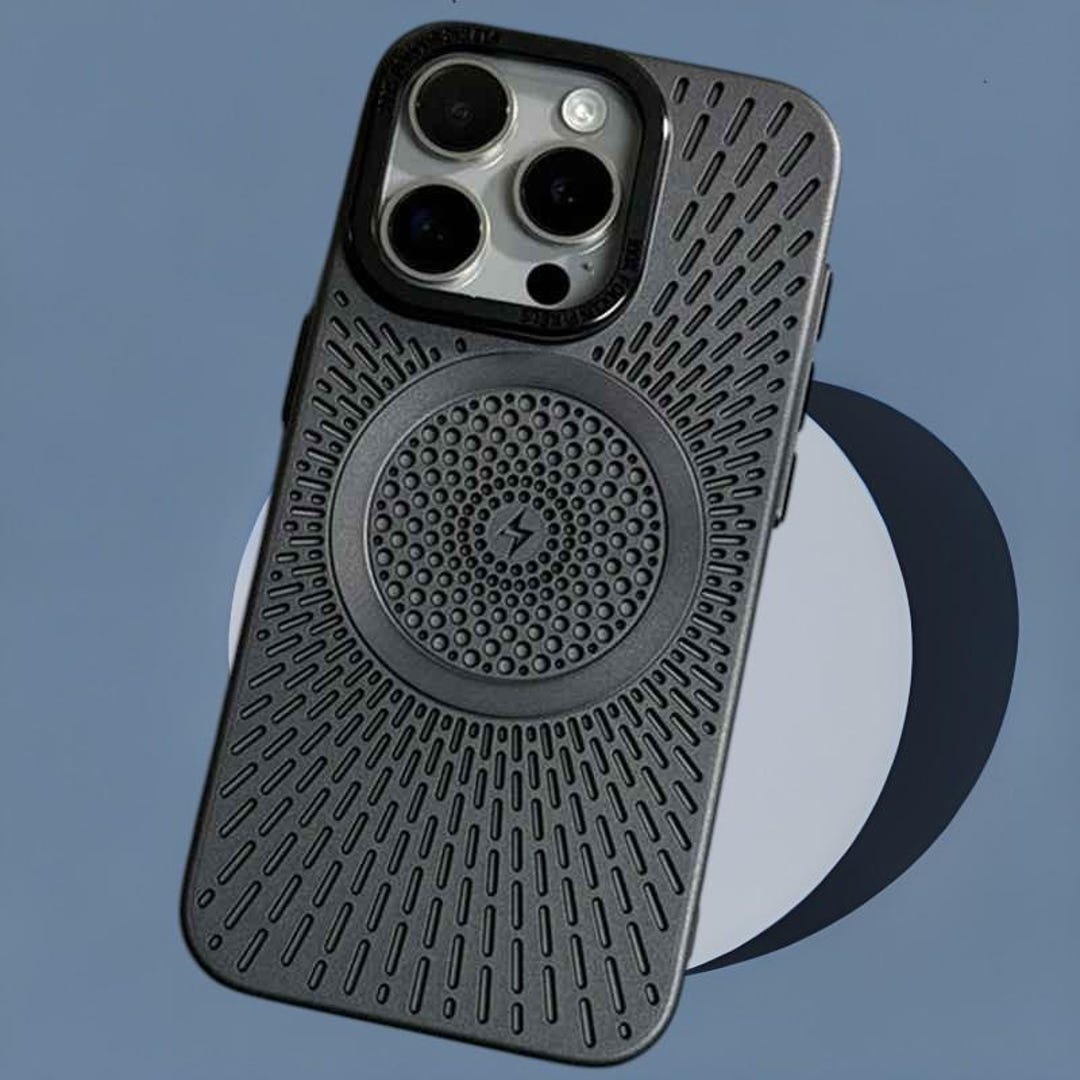 Matte Magsafe iPhone Case: Cooling Mesh, Shockproof Cover - Etsy