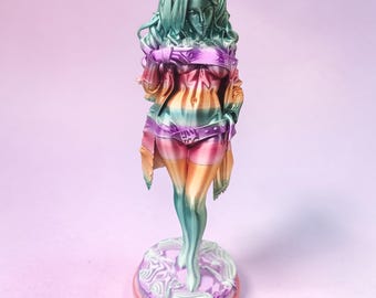 Estatua de arte de fanático de fantasía